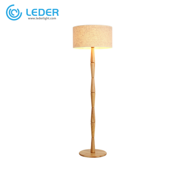 Dekoracyjna wysoka lampa podłogowa LEDER