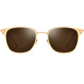 Round Retro Titanium Sunglasses