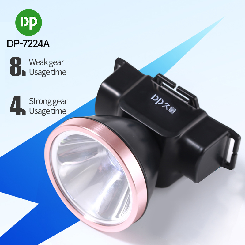 50W Aluminium Alloy Rechargeable LED Headlight Headlamp