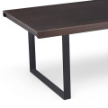 Design de madeira de madeira, mesa linda mesa