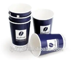 Disposable double wall paper cup