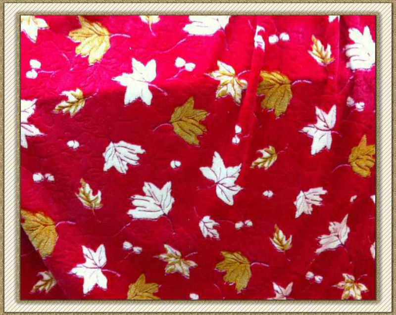 Polyester Coral Fleece Fabric
