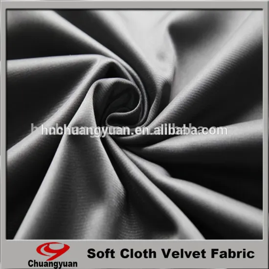 Good Selling 100% Polyester Knitted Golden Velvet Ribbon Types Fleece Fabric For Cloth