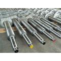 Hard chrome plating on cooling roll surface