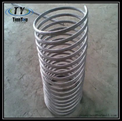 Pure Titanium Condenser Coil Tube