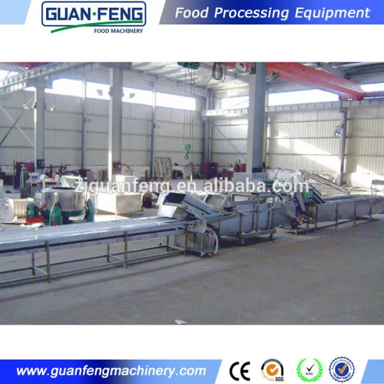 asparagus freezing processing machine/asparagus vegetable processing machine
