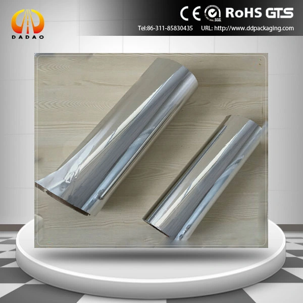 Customized Metalized BOPP Film Glitter Gold Aluminum Foil