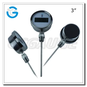 High quality stainelss steel 80mm termometro industrial digital