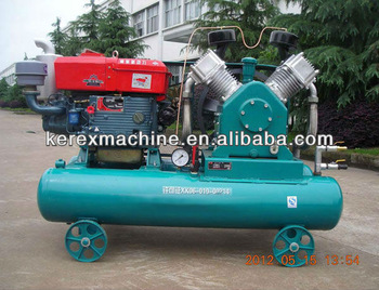 Two cylinder piston air compressor HV4.0/5