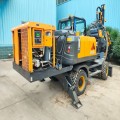 Road digging and modification grouting hole drilling rig