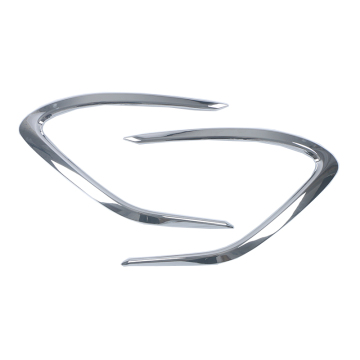 Toyota Camry 2021을위한 크롬 외부 복근 안개 가벼운 눈썹 트림 스트립