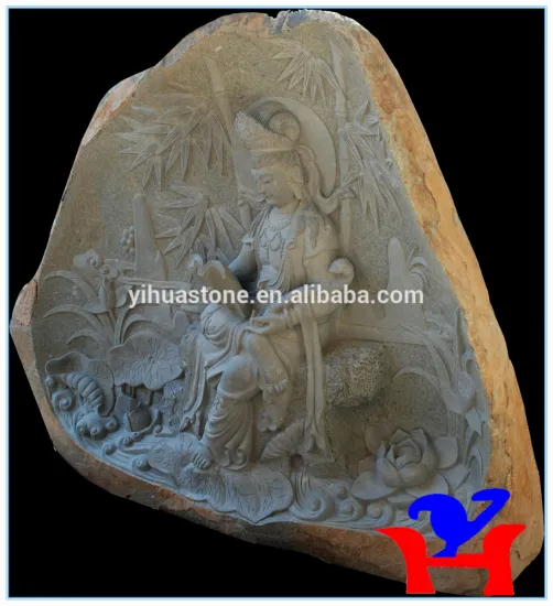 sculpture in small stone