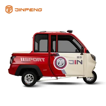 Jinpeng Brand Electric Three Wheel Pickup Truck