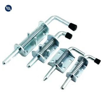 10mm to 16mm Spring Pin Latch Bolt for Fence Gate and Trailer