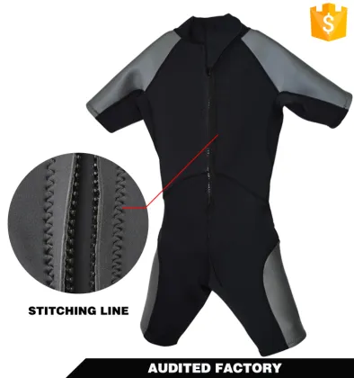 kids 2mm neoprene shortie wetsuits for beach