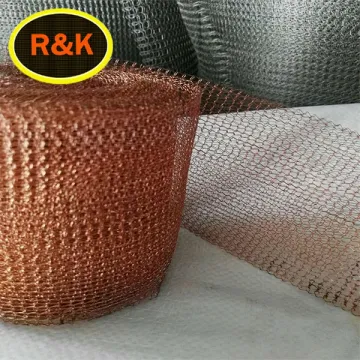 Copper knitted wire mesh