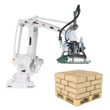 Palletizing Robot for 30kg Bags - Robotic Arm Palletizer Machine
