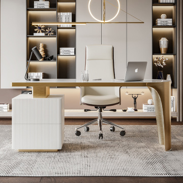 Designer Postmodern Italian Desk e set di sedie