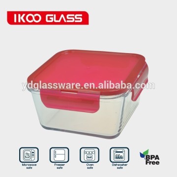 pyrex glass airtight kitchen containers with cover