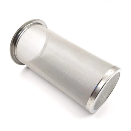 Stainless steel filter element for water treatment