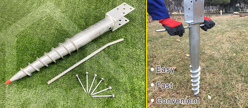 U ground screw U ground screw