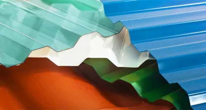 Plastic 100% Bayer polycarbonate sheet PC corrugated sheet for skylight