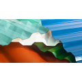 PVC ورقة ورقة شفافة من السقف السقف PVC مموجة خفيفة الوزن السقف البلاستيكي PVC
