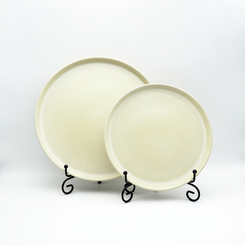 Venta caliente Nordic Color Glaze Platos de plato Juegos de plato de vajilla de vajilla de porcelana Cercelana Dinina de cerámica
