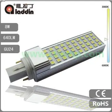 SMD led PL light 8W SMD5050 g24d led