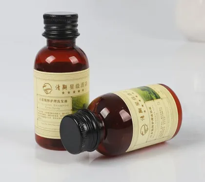 Small bottle hotel shampoo Bath gel