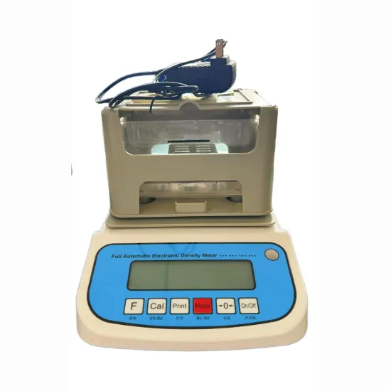 Electronic Digital Densimeter for Granules Density Measurement