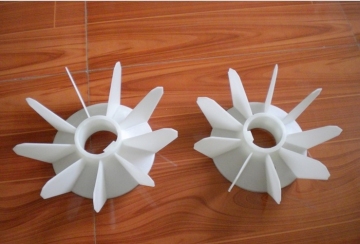 Plastic Cooling Fan Blade for Electric Motor (Y132-4.6)