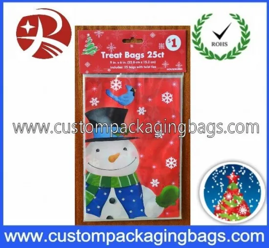 Red Hdpe Printed Polythene Bags / Lovely Wedding Gift Bags