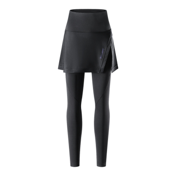 Wosawe dames winter fietsen rokbroek - 5D gewatteerde reflecterende thermische fleece panty's
