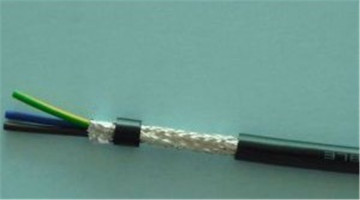 Shielded flexible wire