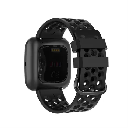New Arrival Soft Rubber Silicone Sports Watch Band Strap for Fitbit Versa / Versa 2 / Versa Lite