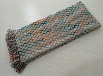Space Dye Knitted Blanket