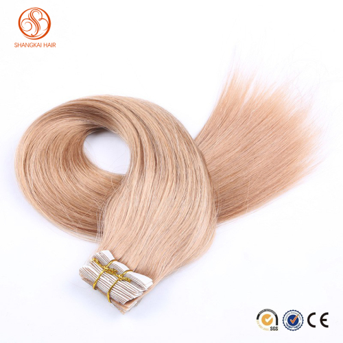 High quality unprocessed cheap wholesale no shedding virgin brazilian tape hair extension