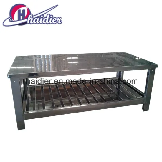 Stainless Steel Kitchen Equipment Work Table for Hotel and Restaurant