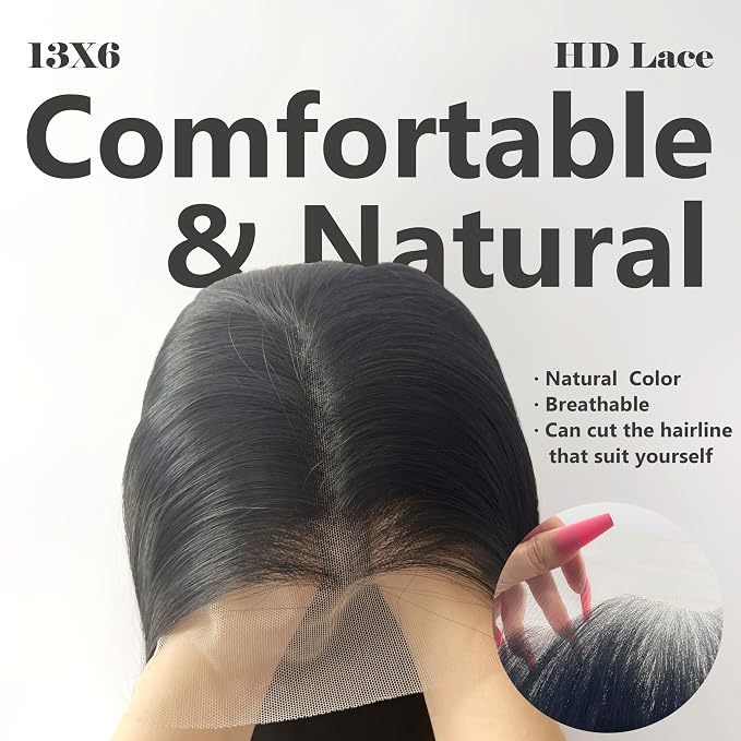 13x6 body wave human hair lace front wig