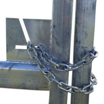 Galvanized pipe horse fence panels