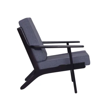 Comfy Hans Wegner Plank Arm Sofa Chair