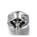 Senaste Design Silverpläterad Grim Reaper Ring