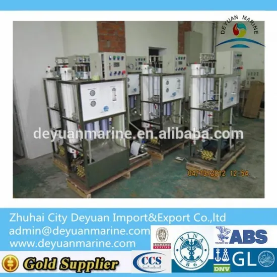 5-1000T/D Seawater Desalting Plant / Fresh Water Maker For Sale