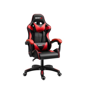Ergonomic Leather Gaming Chair with Massage for Comfortable Game Sessions