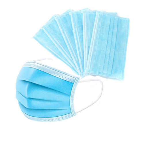 Wegwerp gezichtsmasker met elastische oorlussen voor medisch / persoonlijk