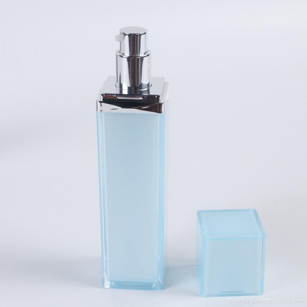 Cream Cosmetic Bottle With Pump And Cap