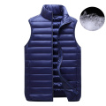 Sleeveless Stand Collar Duck Down Jacket