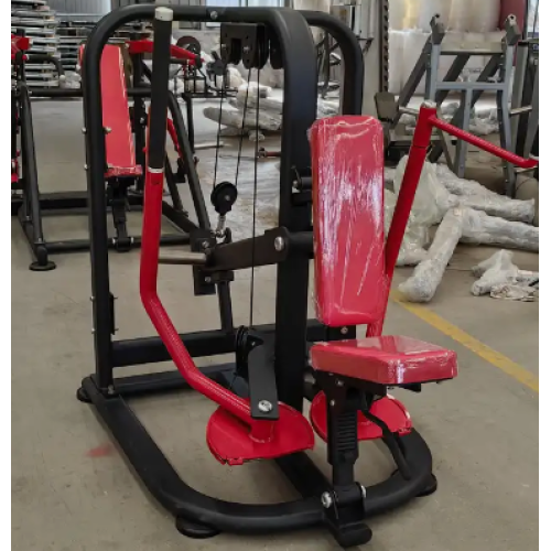 Seated Wide Pull Down Trainer Plate Loaded Machine