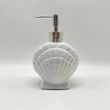 Керамический дозатор жидкого мыла White Seashell